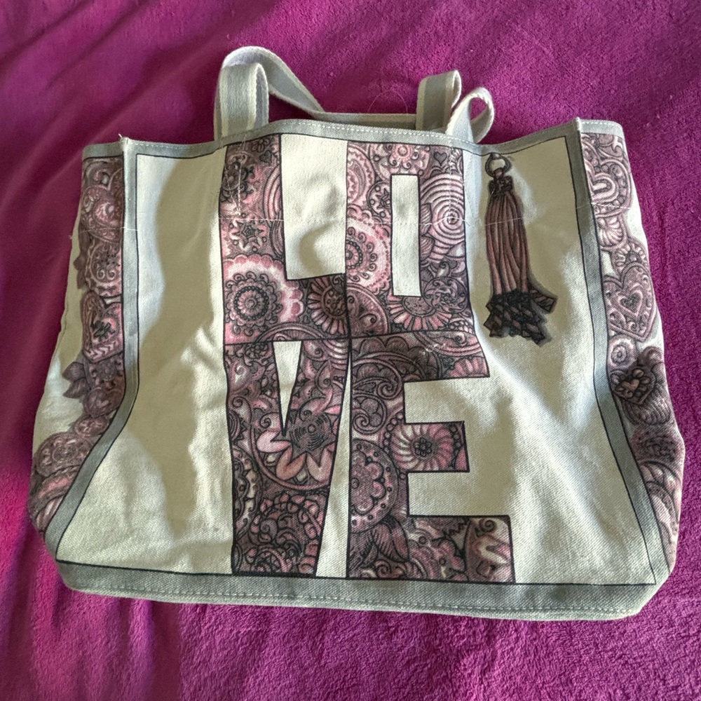 Brighton Love Canvas Tote